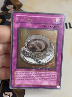 D - Time - EOJ-EN053 - Ultimate Rare Unlimited YuGiOh! NM ENHANCEDU - Image 2