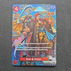 Kid & Killer - EB01-003 (SP)R from One Piece OP-14 The Azure Sea's Seven Foil NM - Image 1