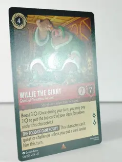 Willie the Giant - Ghost of Christmas - Rare - Winterspell #126 - LORCANA -A - Image 2