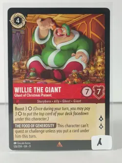 Willie the Giant - Ghost of Christmas - Rare - Winterspell #126 - LORCANA -A - Image 5