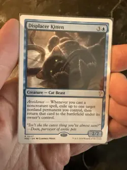 Displacer Kitten (White Border) Mystery Booster 2 Regular - Image 1