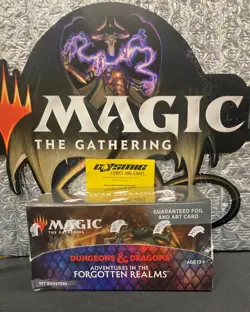 MTG: D&D: ADVENTURES IN THE FORGOTTEN REALMS SET BOOSTER SEALED BOX NEW - Image 1
