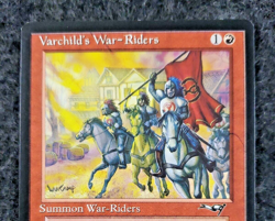 Varchild's War-Riders, Alliances MTG 1996 Magic: the Gathering NM..... (DS3D1J9) - Image 3