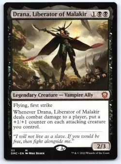 Drana, Liberator of Malakir - Commander Dominaria United - MTG - Near Mint - Image 1
