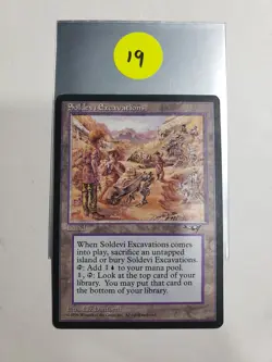 MTG: Alliances: Soldevi Excavations: Lightly Played/Near Mint Condition - Image 1