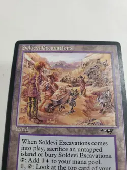 MTG: Alliances: Soldevi Excavations: Lightly Played/Near Mint Condition - Image 2