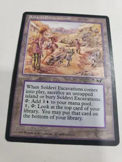 MTG: Alliances: Soldevi Excavations: Lightly Played/Near Mint Condition - Image 3
