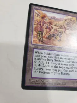MTG: Alliances: Soldevi Excavations: Lightly Played/Near Mint Condition - Image 4