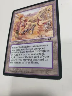 MTG: Alliances: Soldevi Excavations: Lightly Played/Near Mint Condition - Image 5
