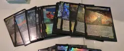 Final Fantasy Magic MTG Card Lot 30 Foil Extended Art Cards! NM - Image 2