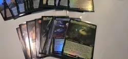 Final Fantasy Magic MTG Card Lot 30 Foil Extended Art Cards! NM - Image 3