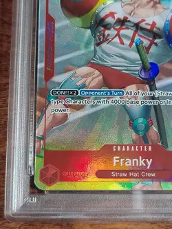 PSA 10 Franky 011 Alternate Art One Piece Card 2025 011 ST21 - Image 5