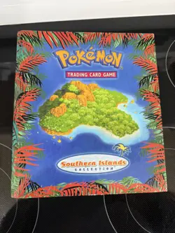 2001 Vintage Pokemon Southern Islands Binder " NO CARD'S " Binder Only - Image 1