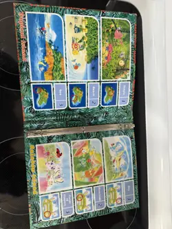 2001 Vintage Pokemon Southern Islands Binder " NO CARD'S " Binder Only - Image 2