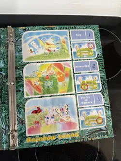 2001 Vintage Pokemon Southern Islands Binder " NO CARD'S " Binder Only - Image 3