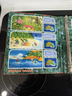 2001 Vintage Pokemon Southern Islands Binder " NO CARD'S " Binder Only - Image 4