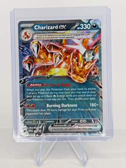 Pokemon TCG NM Charizard ex 196 Sv: Scarlet & Violet Promo Cards Holo 2025 - Image 1