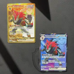Pokemon TCG Journey Together N's Zoroark EX Holo Ultra Rare Card 189/159 + Full - Image 1