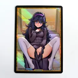 HEX MANIAC Waifu Anime Card LIMITED 1/1 Custom TCG Holo T14356 - Image 1