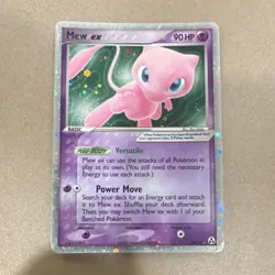 Pokemon Mew ex Ultra Rare Holo EX Legend Maker 88/92 90 HP 2006 Trading Card - Image 1
