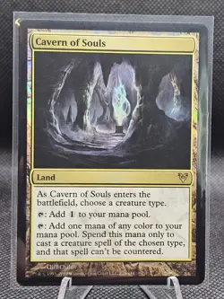 MTG FOIL Cavern Of Souls Avacyn Restored NM - Image 1