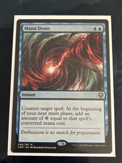 MTG Mana Drain Near Mint Commander Legends NM - Image 1