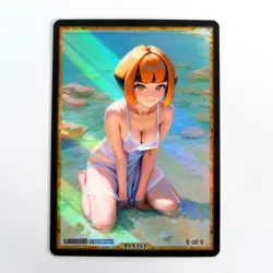 GARDENIA Waifu Anime Card LIMITED 1/1 Custom TCG Holo Goddess Story ACG T14351 - Image 1
