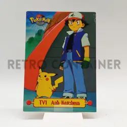 NINTENDO POKEMON TOPPS Trading Cards - ITA - TV1 Ash Ketchum Pikachu - Image 1