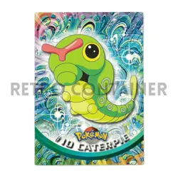 NINTENDO POKEMON TOPPS Trading Cards - ITA - 10 Caterpie - Image 1