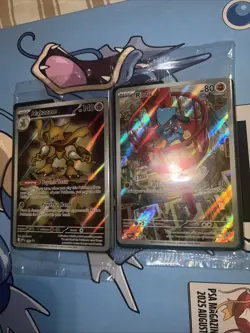 SEALED Riolu and Alakazam Mega Evolution ETB Promo Cards 009 + 010 - Image 2