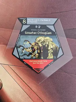 Hecatomb CCG Card Game Promo P3 Greater Cthugian - Image 1