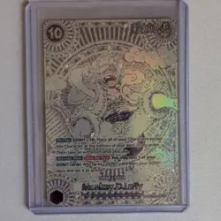 Bandai One Piece CCG Monkey D. Luffy OP05-119 Holo Card - Image 1