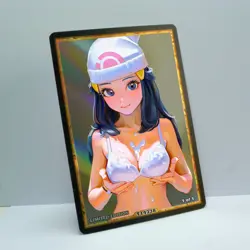 DAWN Waifu Anime Card LIMITED 1/1 Custom TCG Holo Goddess Story ACG T14338 - Image 2