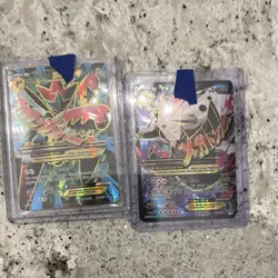 Pokemon XY M Scizor EX & M Aggron EX Holo Mega Evolution Card Lot (2) - Image 1