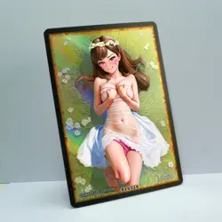 D.VA Waifu Anime Card LIMITED 1/1 Custom TCG Holo Goddess Story ACG T14334 - Image 2