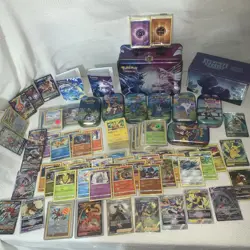 Pokemon Collection Lot 500+ Cards Lunch And Card Box - Image 1