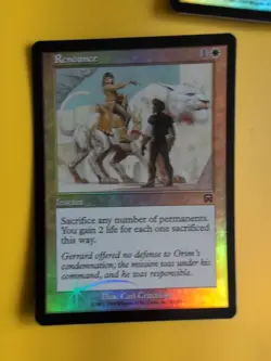 Renounce x3 Instant Mercadian Masques. FOIL. Magic the Gathering Card. - Image 2