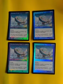 Rishadan Airship x4 playset Mercadian Masques. FOIL. Magic the Gathering Card. - Image 1