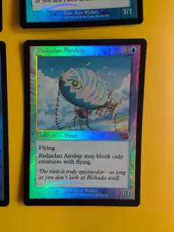 Rishadan Airship x4 playset Mercadian Masques. FOIL. Magic the Gathering Card. - Image 2