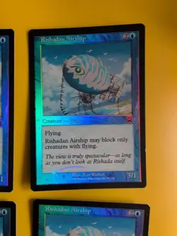 Rishadan Airship x4 playset Mercadian Masques. FOIL. Magic the Gathering Card. - Image 3