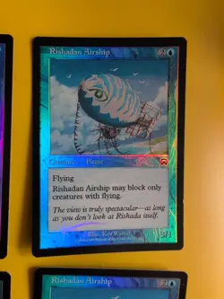 Rishadan Airship x4 playset Mercadian Masques. FOIL. Magic the Gathering Card. - Image 4
