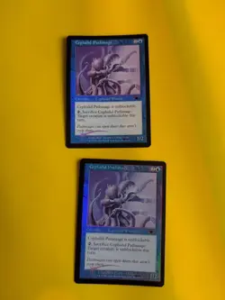 Cephalid Pathmage x2 Wizard LEGIONS (2003). OLD VINTAGE FOIL MTG CARD - Image 1