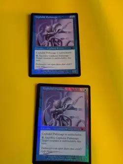 Cephalid Pathmage x2 Wizard LEGIONS (2003). OLD VINTAGE FOIL MTG CARD - Image 2
