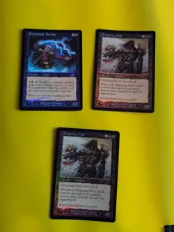 Deathmark prelate & 2xDripping Dead. LEGIONS (2003). OLD VINTAGE FOIL MTG 3 CARD - Image 1