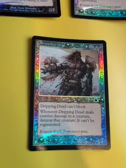 Deathmark prelate & 2xDripping Dead. LEGIONS (2003). OLD VINTAGE FOIL MTG 3 CARD - Image 2
