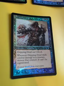 Deathmark prelate & 2xDripping Dead. LEGIONS (2003). OLD VINTAGE FOIL MTG 3 CARD - Image 3