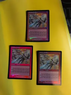 Flailing Soldier x3 Mercadian Masques. FOIL. Magic the Gathering Card. - Image 1