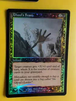 Ghoul's Feast x2 Instant Mercadian Masques. FOIL. Magic the Gathering Card. - Image 3