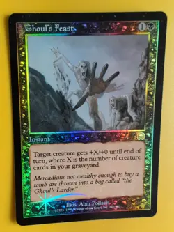 Ghoul's Feast x2 Instant Mercadian Masques. FOIL. Magic the Gathering Card. - Image 4