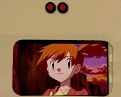 2000 Topps Pokemon the Movie 2000 Authentic 35MM Film Frame Card MISTY HEADSHOT - Image 2